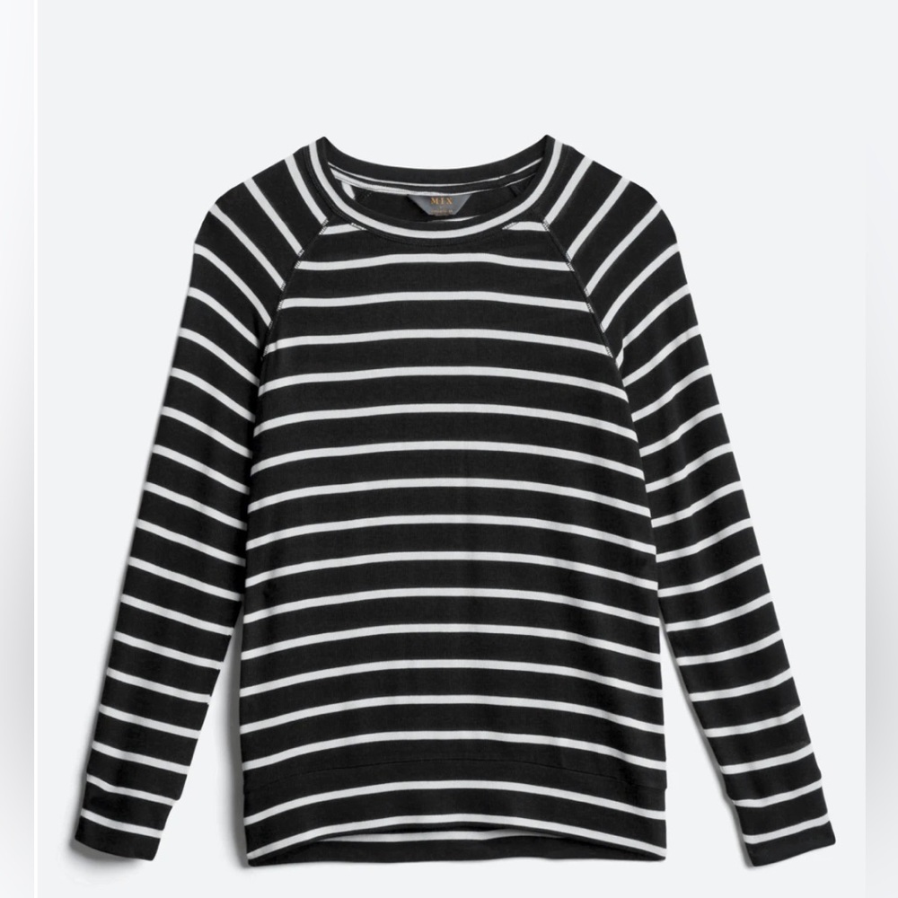 Mix By 41 Hawthorn Rnold Knit Raglan Top